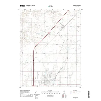2021 Map of Salem North, 2021 Print