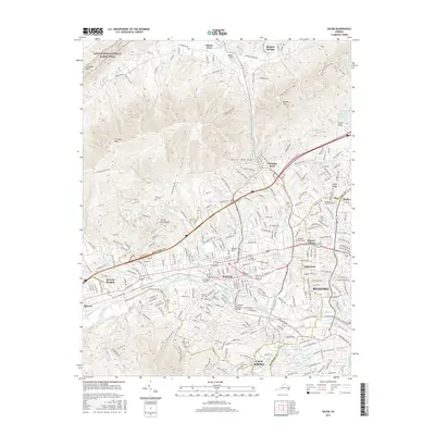 2016 Map of Salem, 2016 Print
