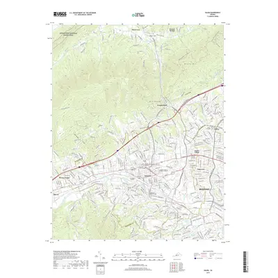 2019 Map of Salem, 2019 Print