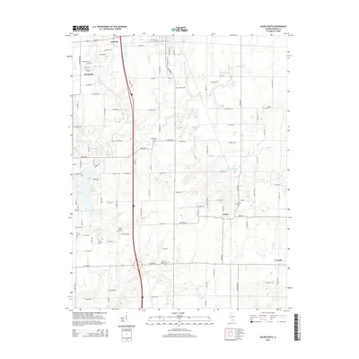 2015 Map of Salem South, 2015 Print
