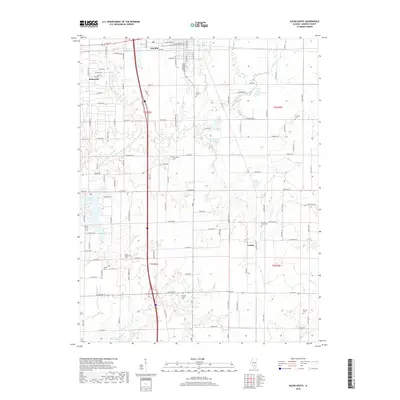 2018 Map of Salem South, 2018 Print
