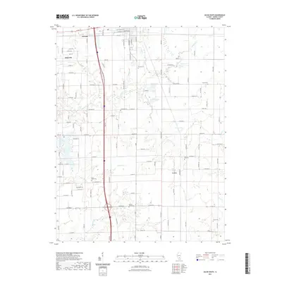 2021 Map of Salem South, 2021 Print