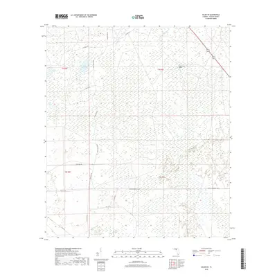 2018 Map of Salem SW, 2018 Print