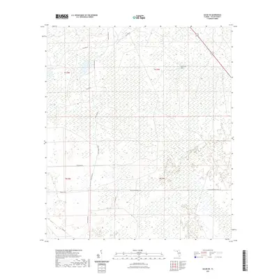 2021 Map of Salem SW, 2021 Print