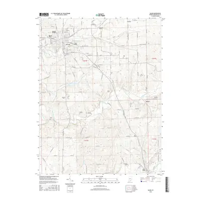 2016 Map of Salem, 2016 Print