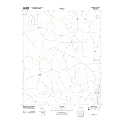 2010 Map of Salemburg, 2010 Print