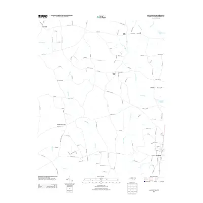 2013 Map of Salemburg, 2013 Print