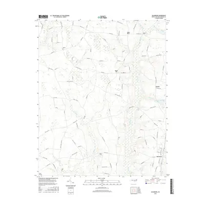 2016 Map of Salemburg, 2016 Print