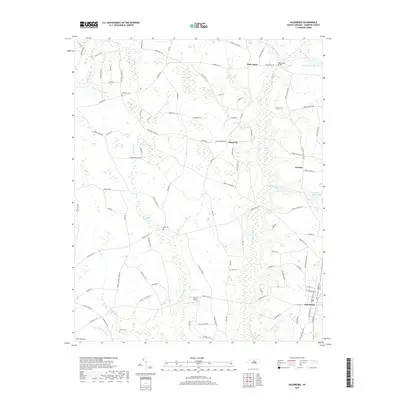 2019 Map of Salemburg, 2019 Print