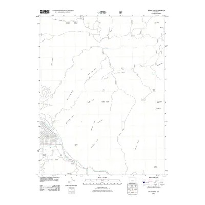2011 Map of Salida East, 2011 Print