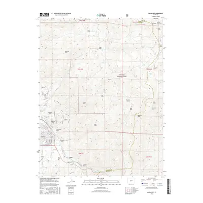 2016 Map of Salida East, 2016 Print
