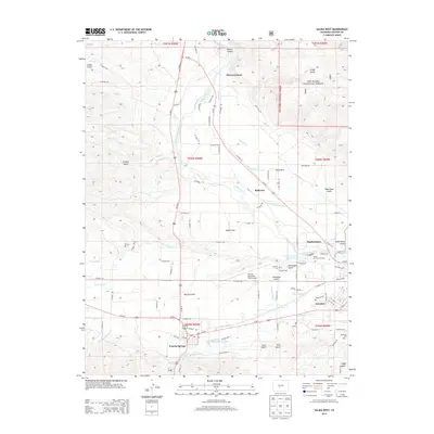 2013 Map of Salida West, 2013 Print