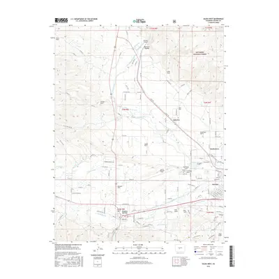 2016 Map of Salida West, 2016 Print