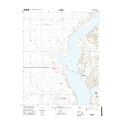 2016 Map of Salina, 2016 Print