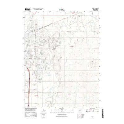 2015 Map of Salina, 2015 Print