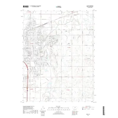 2018 Map of Salina, 2018 Print