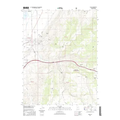 2017 Map of Salina, 2017 Print
