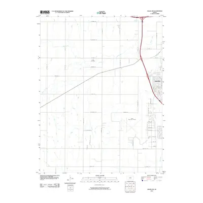 2010 Map of Salina SW, 2010 Print