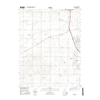 2015 Map of Salina SW, 2015 Print