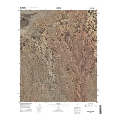 2013 Map of Salinas Peak NW, 2013 Print