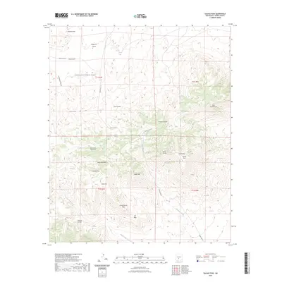 2023 Map of Salinas Peak, 2023 Print