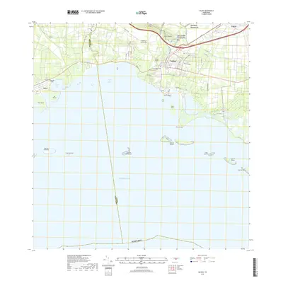2018 Map of Salinas, 2018 Print