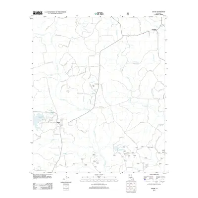 2012 Map of Saline, 2012 Print