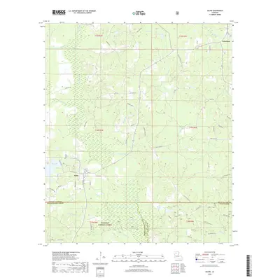 2018 Map of Saline, 2018 Print