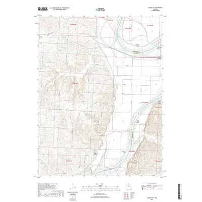 2017 Map of Saline City, 2017 Print