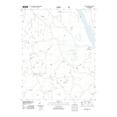 2011 Map of Saline Mines, 2011 Print