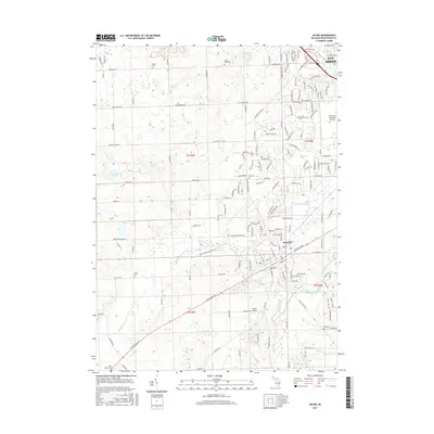 2017 Map of Saline, 2017 Print