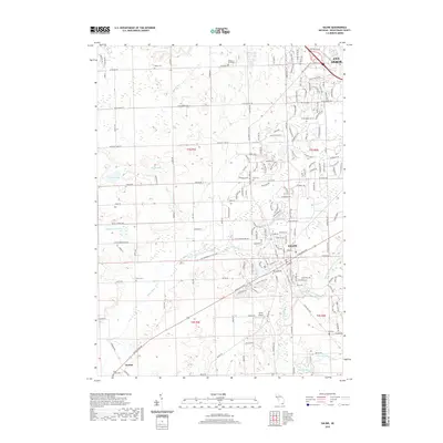 2019 Map of Saline, 2019 Print