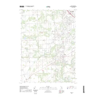 2023 Map of Saline, 2023 Print