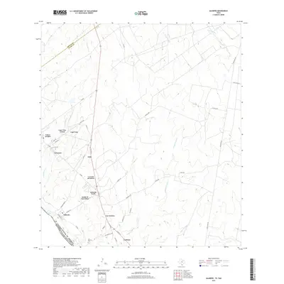 2019 Map of Salineno, 2019 Print
