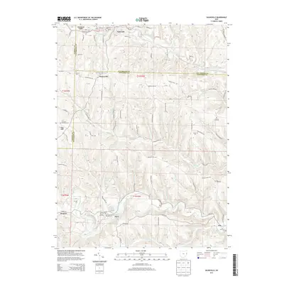 2013 Map of Salineville, 2013 Print