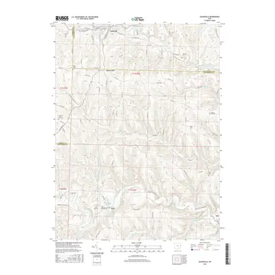 2016 Map of Salineville, 2016 Print