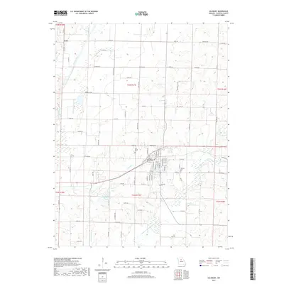 2017 Map of Salisbury, 2017 Print
