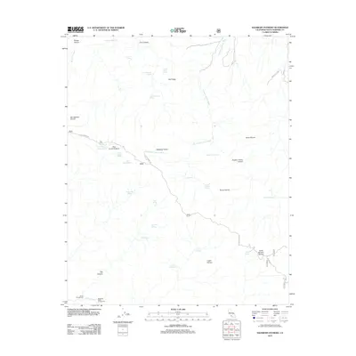 2012 Map of Salisbury Potrero, 2012 Print