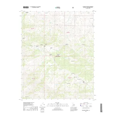 2018 Map of Salisbury Potrero, 2018 Print