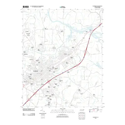 2010 Map of Salisbury, 2010 Print