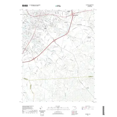 2019 Map of Salisbury, 2019 Print