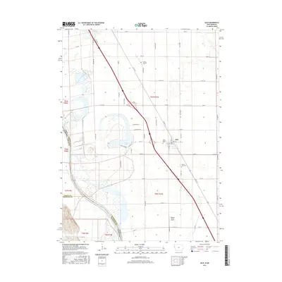 2015 Map of Salix, 2015 Print