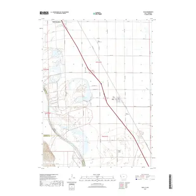 2018 Map of Salix, 2018 Print