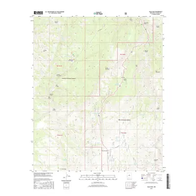 2017 Map of Saliz Pass, 2017 Print