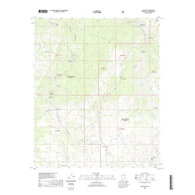 2020 Map of Saliz Pass, 2020 Print