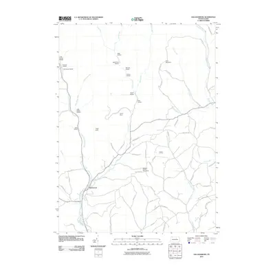 2010 Map of Salladasburg, 2010 Print