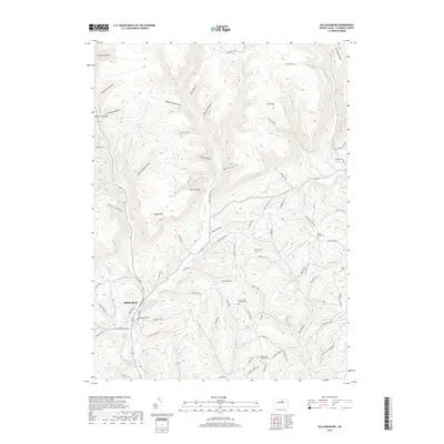 2019 Map of Salladasburg, 2019 Print