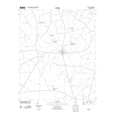 2011 Map of Salley, 2011 Print