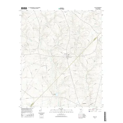 2017 Map of Salley, 2017 Print
