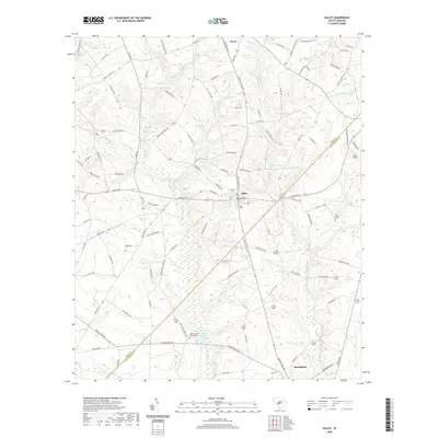 2020 Map of Salley, 2020 Print